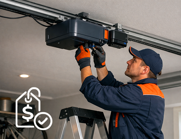 Garage door affordable pricing