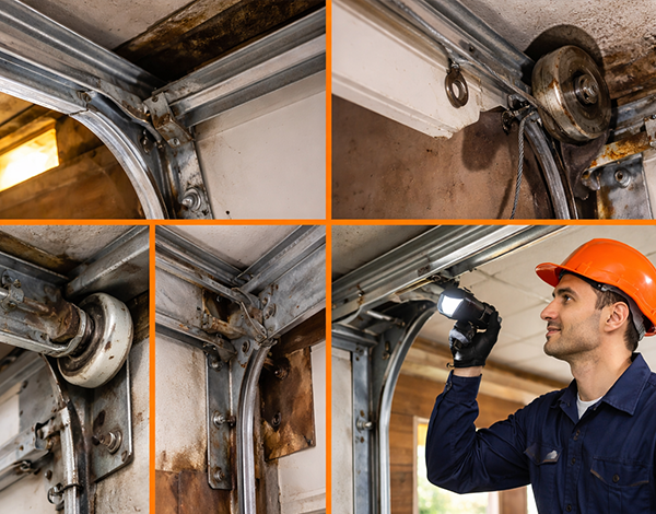 Garage door Track Maintenance