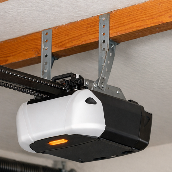 Garage door opener after repairs