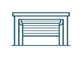 Rollup Garage Door Icon