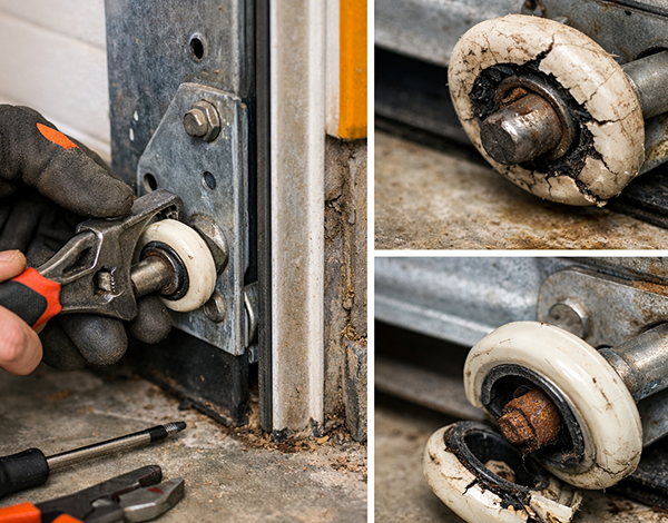 Garage door roller issues