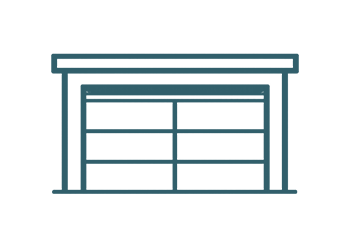 Sectional Garage Door Icon
