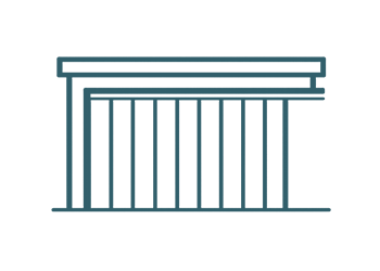 Side-Sliding Garage Door Icon