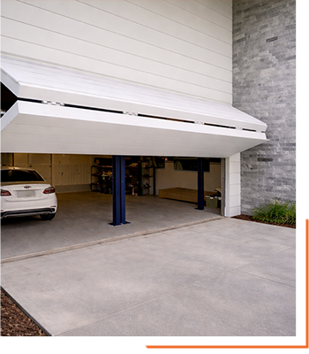 Tilt up garage doors